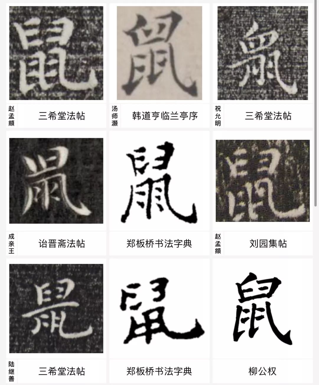 鼠字笔顺(鼠字笔顺笔画) 鼠字笔顺(鼠字笔顺笔画)