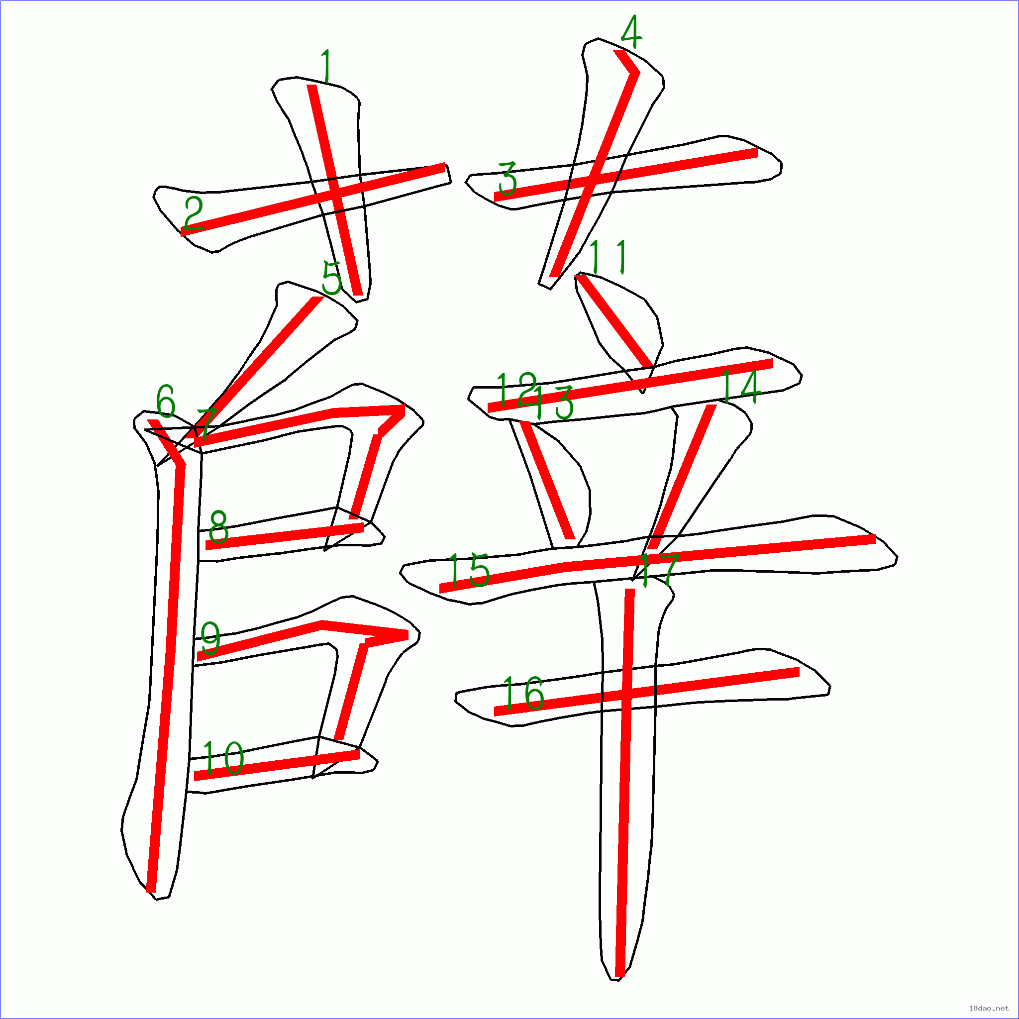 祺的笔顺(祺的笔顺正确的写法)