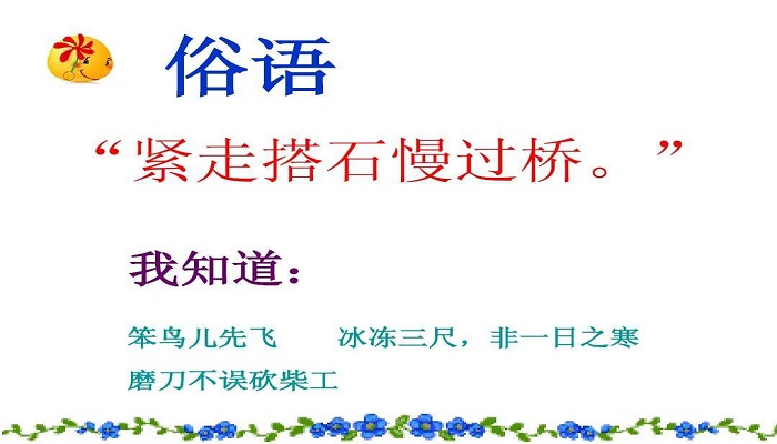 什么是俗语(什么是俗语三年级)