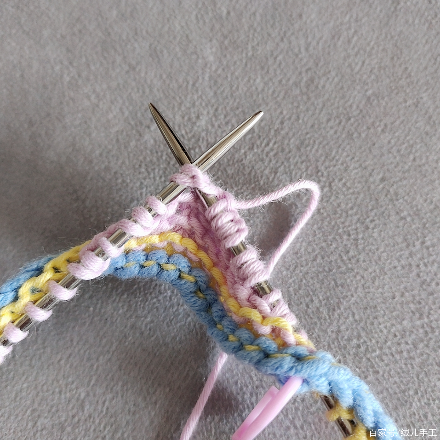 下针(下针收针方法视频)